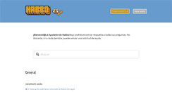 Desktop Screenshot of help.habbo.es