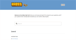 Desktop Screenshot of help.habbo.com