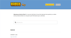 Desktop Screenshot of help.habbo.fr